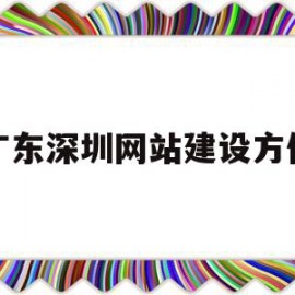 广东深圳网站建设方便(深圳网站建设解决方案)