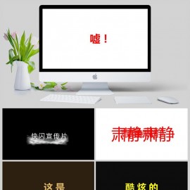 公司宣传商业计划书产品介绍快闪ppt模板下载