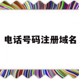 电话号码注册域名(注册点手机域名要多少钱)