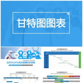 品管圈之甘特图图表模板下载