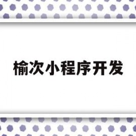 榆次小程序开发(榆次小程序制作公司)