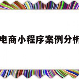 电商小程序案例分析(小程序电商的三大功能)