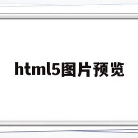 html5图片预览(图片在线预览html5)