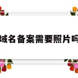 域名备案需要照片吗(域名不备案可以正常使用吗)