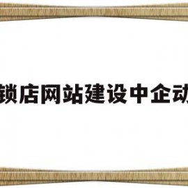 包含连锁店网站建设中企动力的词条