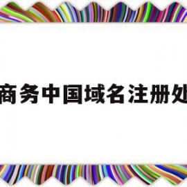 商务中国域名注册处(中国商务商会官方网站注册时间)