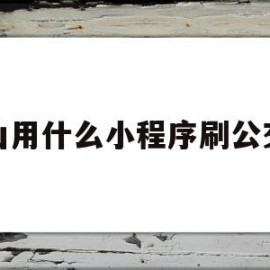 佛山用什么小程序刷公交车(佛山公交车刷二维码付钱是哪个软件)
