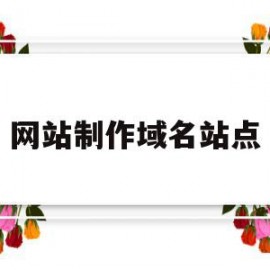 网站制作域名站点(网站制作域名站点是什么)
