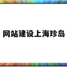 网站建设上海珍岛(上海珍岛公司干嘛的)