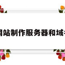 网站制作服务器和域名(有服务器有域名搭建网站)
