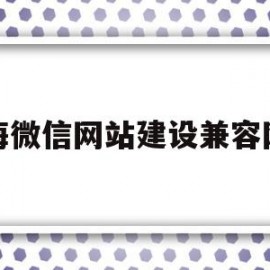 上海微信网站建设兼容网站(上海微信网站建设兼容网站有哪些)