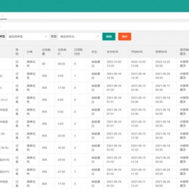 砍价任务 投票任务 注册任务 下载任务源码活动营销三级分销返佣积分商城版