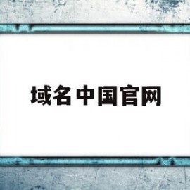 域名中国官网(域名comcn cn)