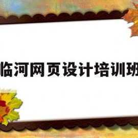 临河网页设计培训班(网页设计培训学校地址)