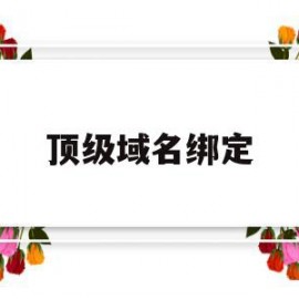 顶级域名绑定(顶级域名绑定二级域名)