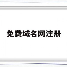 免费域名网注册(免费域名申请注册)