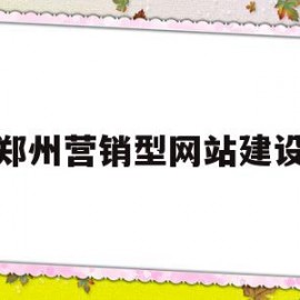 郑州营销型网站建设(郑州企业网络营销现状调查)