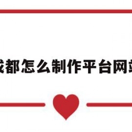 成都怎么制作平台网站(成都企业网站制作哪家好)