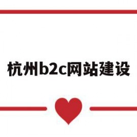 杭州b2c网站建设(杭州b2c网站建设招聘)