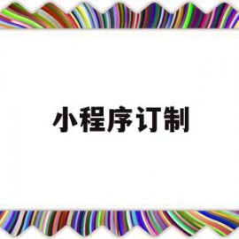 小程序订制(订制微信小程序)