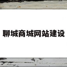 聊城商城网站建设(聊城商k)