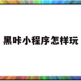 黑咔小程序怎样玩(黑卡小程序下载安装)