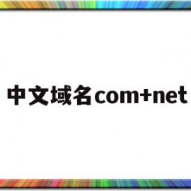 中文域名com+net(中文域名注册骗局的套路)