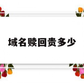 域名赎回贵多少(域名过了赎回期还能续费吗)