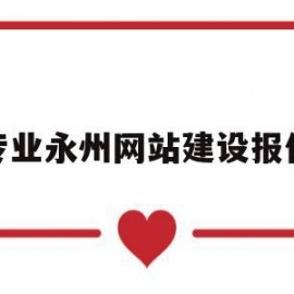 专业永州网站建设报价(专业永州网站建设制作)