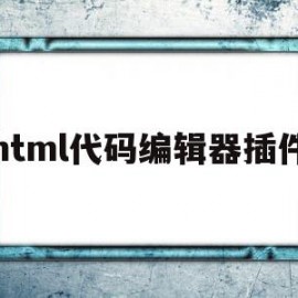 html代码编辑器插件(react代码编辑器插件)