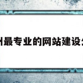 漳州最专业的网站建设公司(漳州最专业的网站建设公司是哪家)