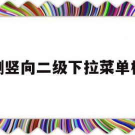 包含左侧竖向二级下拉菜单模板的词条