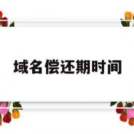 域名偿还期时间(域名到期续费会涨价吗)