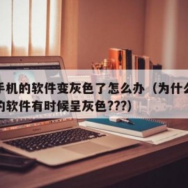 苹果手机的软件变灰色了怎么办（为什么苹果手机的软件有时候呈灰色???）