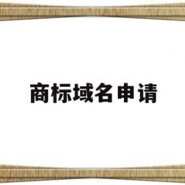 商标域名申请(商标域名查询服务)