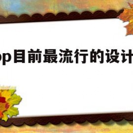 app目前最流行的设计风格(app目前最流行的设计风格是什么)