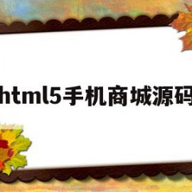 html5手机商城源码(android网上商城源码)