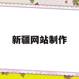 新疆网站制作(新疆it网)