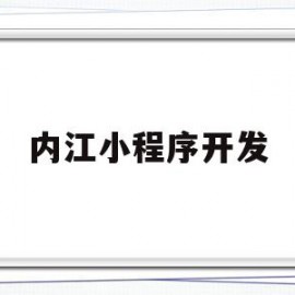 内江小程序开发(内江小程序开发招聘信息)