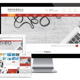 网络软件科技公司网站模板