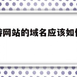 旅游网站的域名应该如何设计(旅游网站的域名应该如何设计出来)