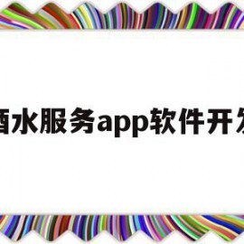 酒水服务app软件开发(酒水服务app软件开发方案)