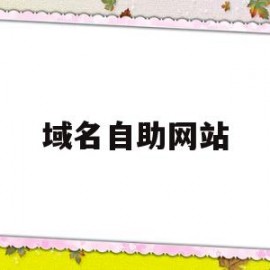 域名自助网站(域名online)