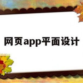 网页app平面设计(网页设计软件手机版 下载)