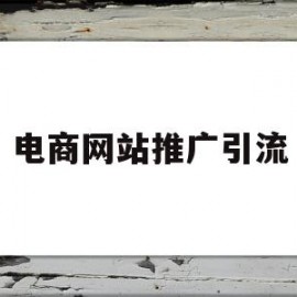 电商网站推广引流(电商网站推广引流方案)