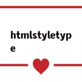 htmlstyletype(htmlstyle属性的用法)