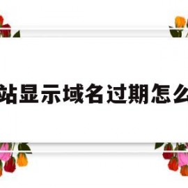网站显示域名过期怎么办(域名过期后网站就没有了吗)