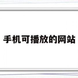 手机可播放的网站(可以手机播放的网址)