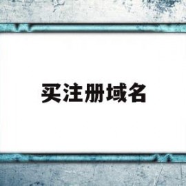 买注册域名(注册域名贵吗)