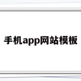 手机app网站模板(手机网站模板在线建站)